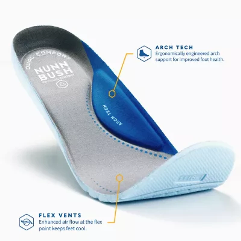 Nunn Bush Luca Mens Moc Closed Toe Loafers