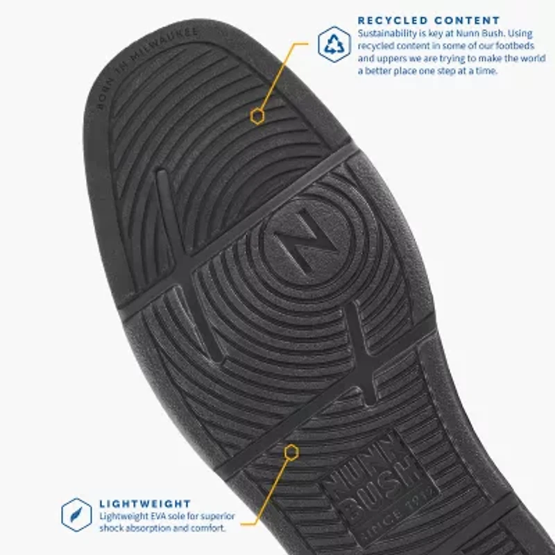 Nunn Bush Luca Mens Moc Closed Toe Loafers