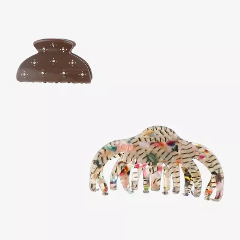 Bijoux Bar Claw 2-pc. Hair Clip