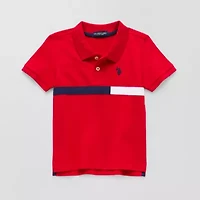 U.S. Polo Assn. Toddler Boys Short Sleeve Classic Fit Shirt