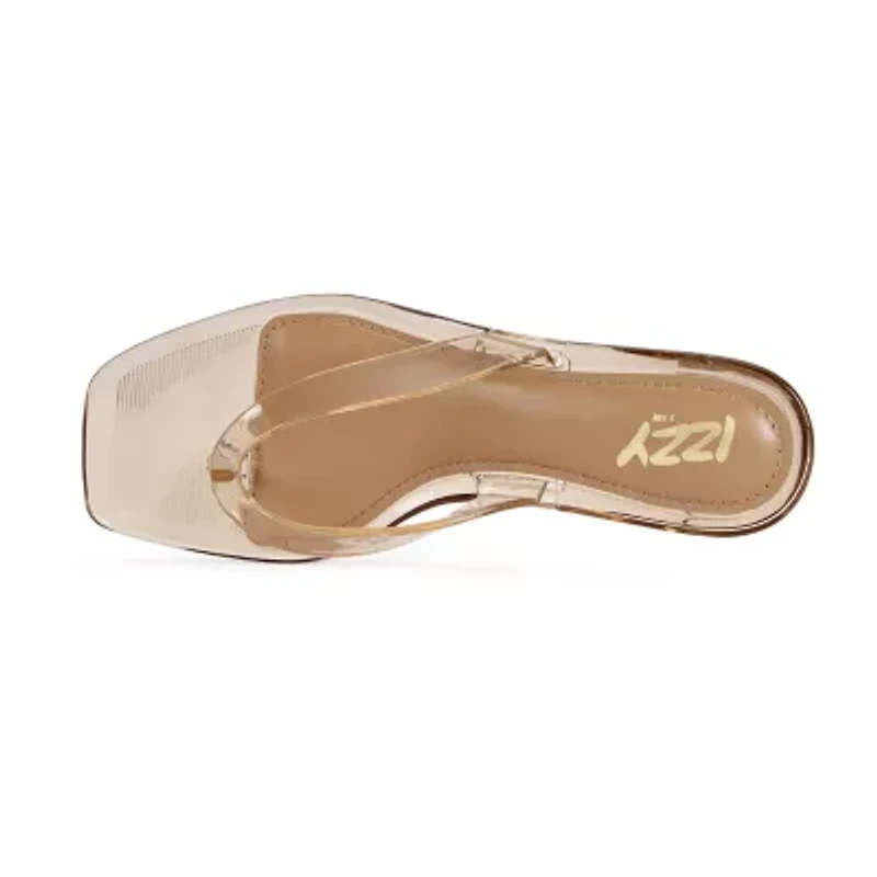 IZZY by AZALEA WANG Womens Kaikoura Heeled Sandals