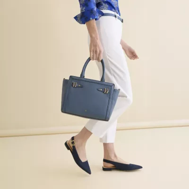 Liz Claiborne Mini Tuxedo Tote Bag