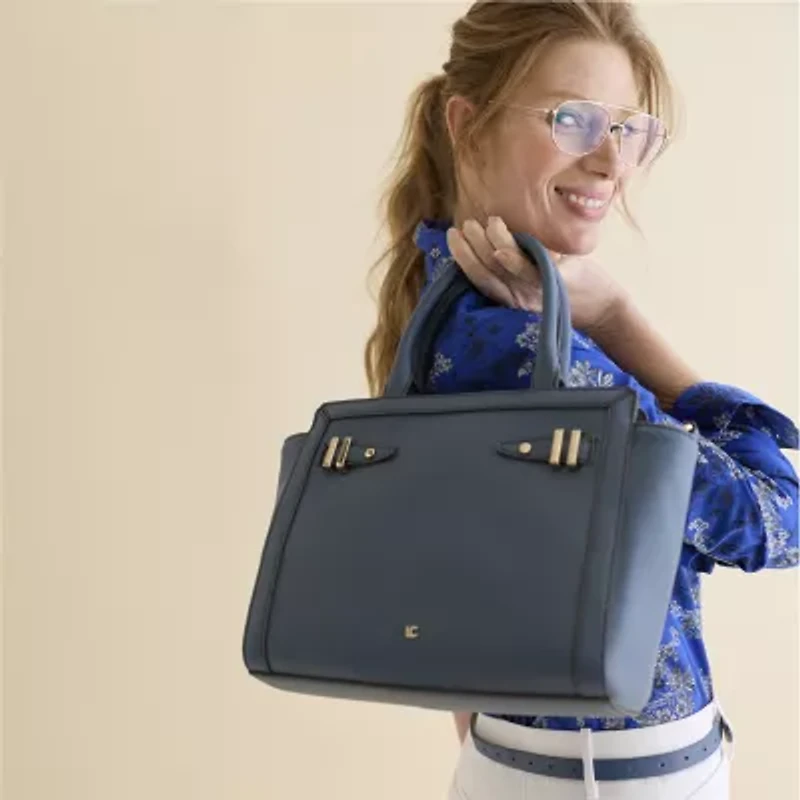 Liz Claiborne Mini Tuxedo Tote Bag