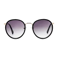 a.n.a Black Round Womens Uv Protection Round Sunglasses