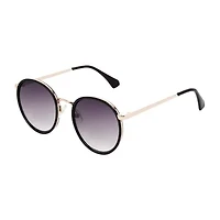 a.n.a Black Round Womens Uv Protection Round Sunglasses