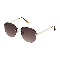 a.n.a Metal Round Womens Uv Protection Round Sunglasses
