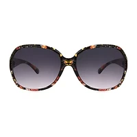 Mixit Sparkle Womens Uv Protection Square Sunglasses