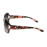 Mixit Sparkle Womens Uv Protection Square Sunglasses