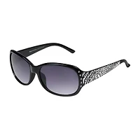 Mixit Womens Uv Protection Rectangular Sunglasses