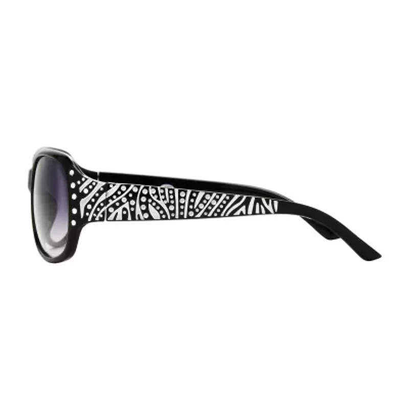 Mixit Womens Uv Protection Rectangular Sunglasses