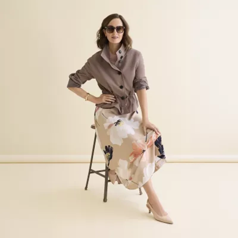 a.n.a Womens Uv Protection Rectangular Sunglasses