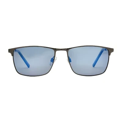 Dockers Mens Polarized Rectangular Sunglasses