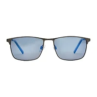 Dockers Mens Polarized Rectangular Sunglasses