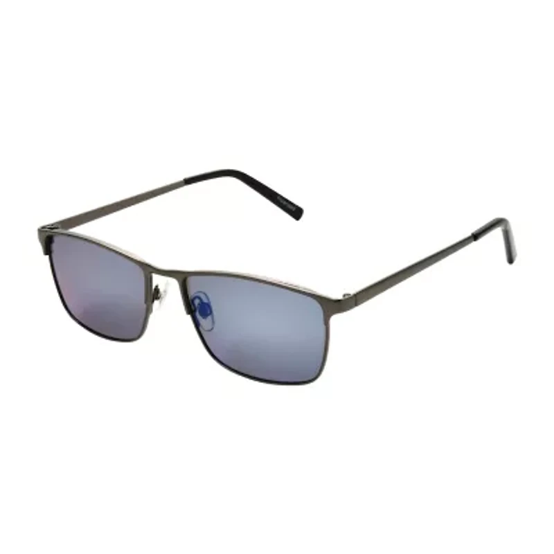 Dockers Mens Polarized Rectangular Sunglasses