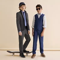 Stafford Cooper Little & Big Kid Boys Cap Closed Toe Oxford Shoes