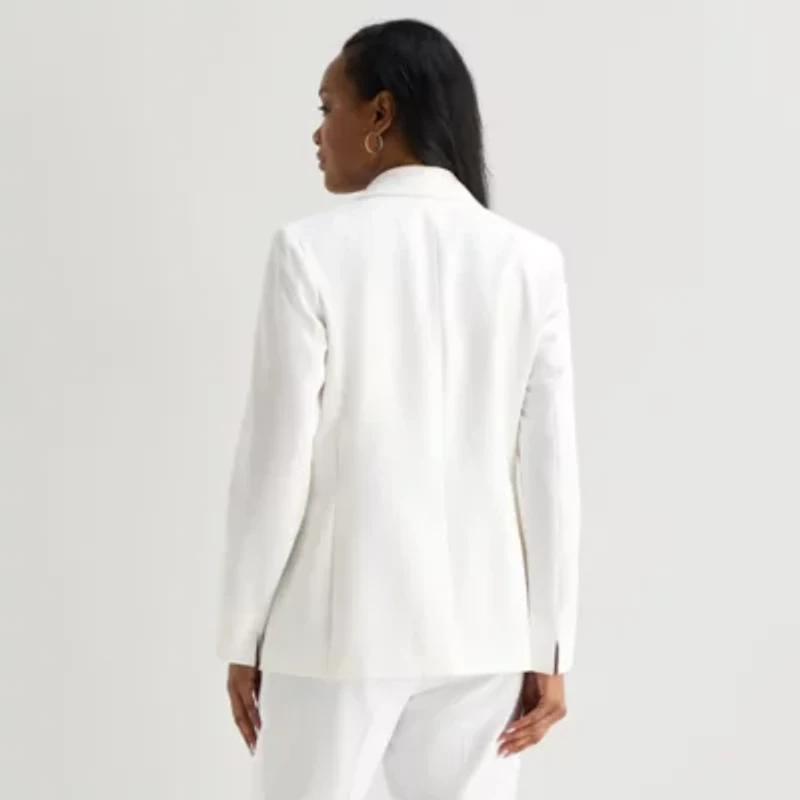 Black Label by Evan-Picone Womens Classic Fit Suit Jacket