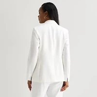 Black Label by Evan-Picone Womens Classic Fit Suit Jacket