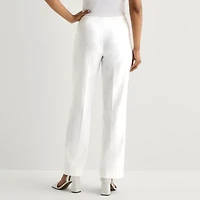 Black Label by Evan-Picone Womens Classic Fit Straight Suit Pant