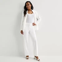 Black Label by Evan-Picone Womens Classic Fit Straight Suit Pant