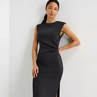 Stylus Womens Sleeveless Sheath Dress