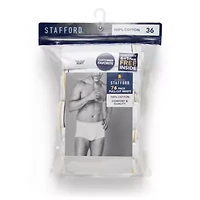 Stafford Cotton Full Cut Bonus Pack Mens 7 Pack Briefs 302865