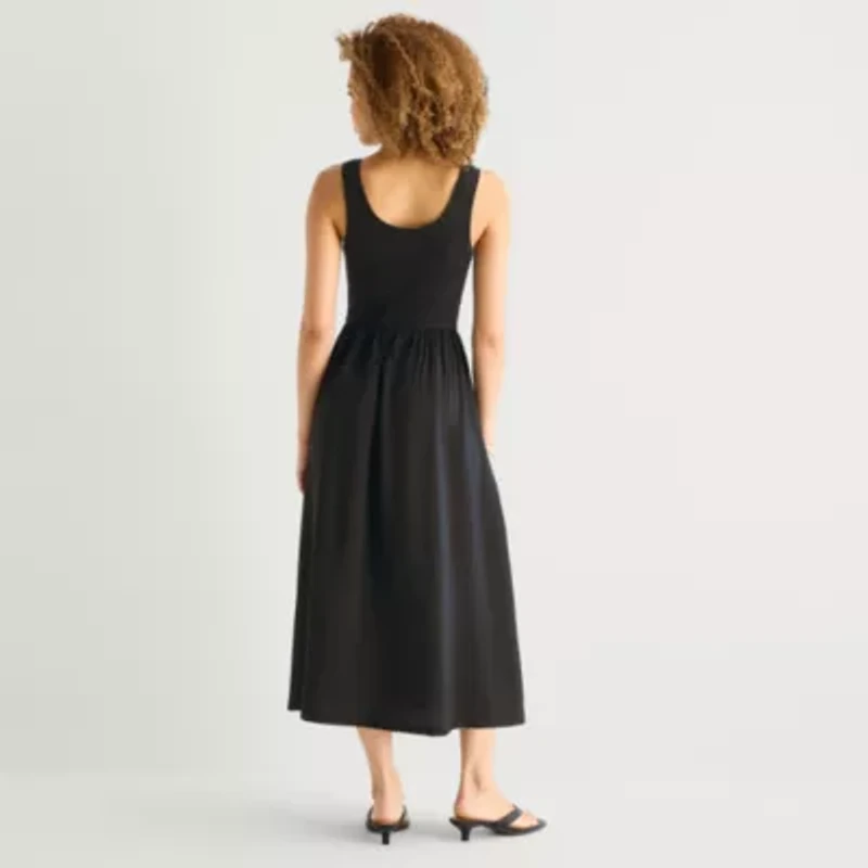 a.n.a Womens Sleeveless Maxi Dress