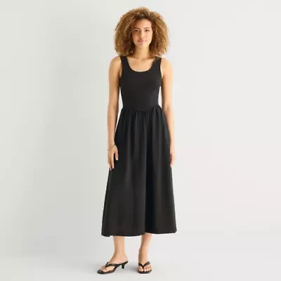 a.n.a Womens Sleeveless Maxi Dress