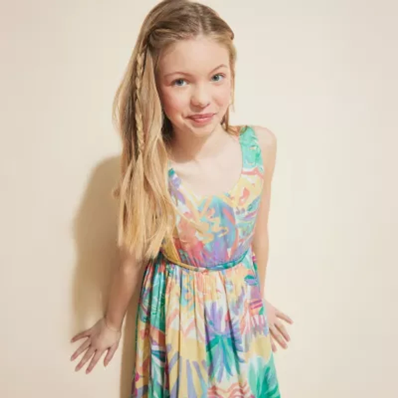 Roxy Big Kid Girls Sleeveless Sundress
