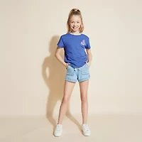 Roxy Big Kid Girls Mid Rise Pull-On Short
