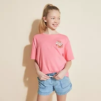 Roxy Big Kid Girls Mid Rise Pull-On Short