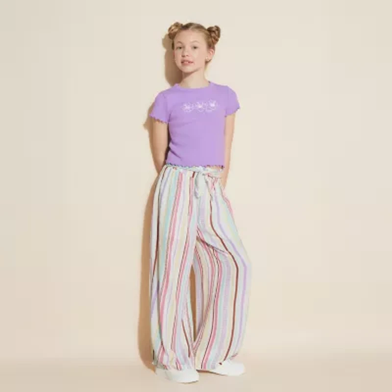 Roxy Big Kid Girls Crew Neck Short Sleeve T-Shirt