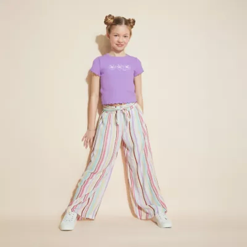 Roxy Big Kid Girls Wide Leg Pull-On Pant