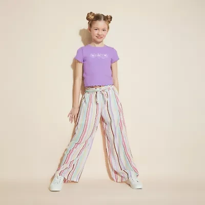Roxy Big Kid Girls Wide Leg Regular Fit Pull-On Pant