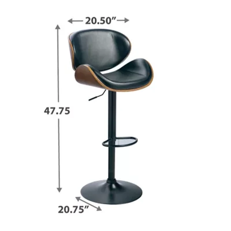 Signature Design by Ashley® Bellatier Upholstered Adjustable Height Barstool