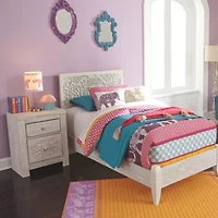 Signature Design by Ashley Paxberry 25" 2 Drawer Charging Nightstand