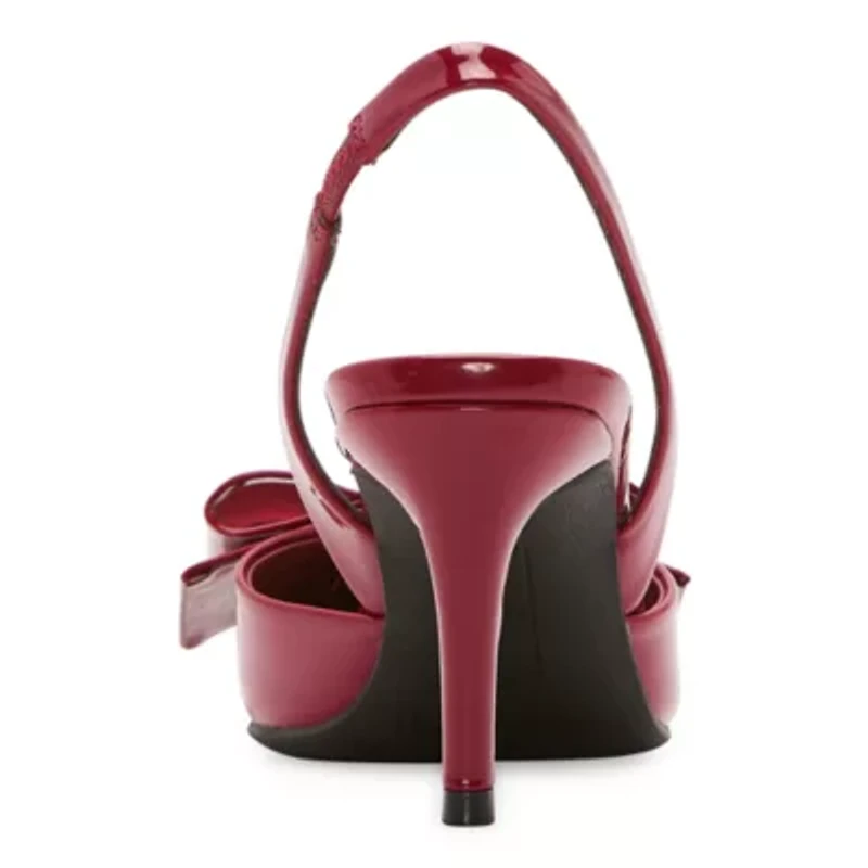 Worthington Michael Womens Pointed Closed Toe Cone Heel Pumps