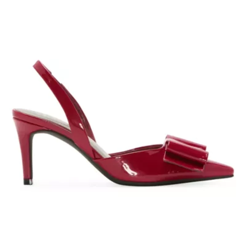 Worthington Michael Womens Pointed Closed Toe Cone Heel Pumps