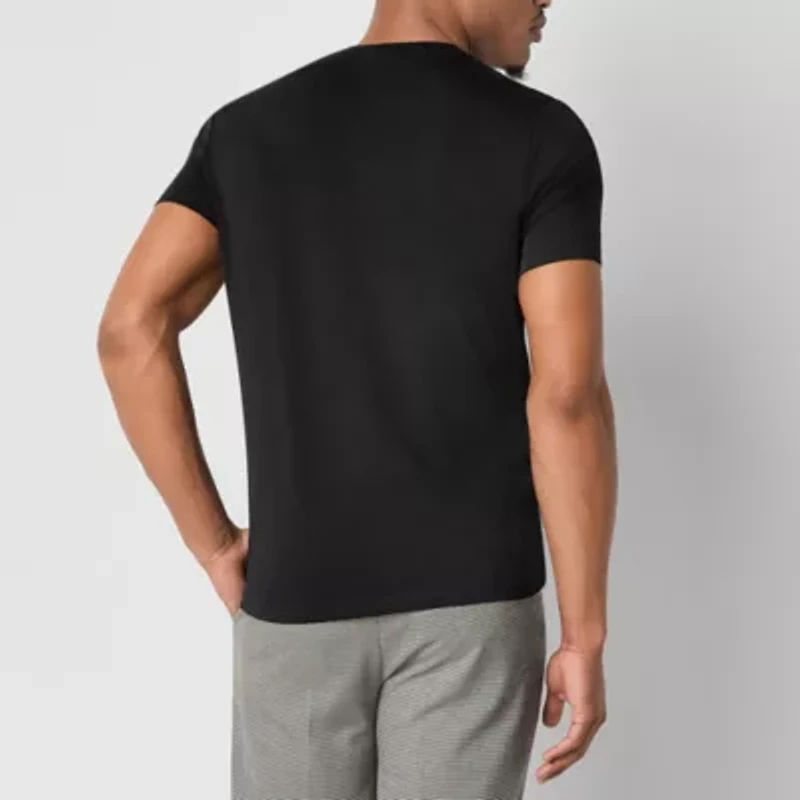 J. Ferrar Mens Short Sleeve Quick Dry T-Shirt