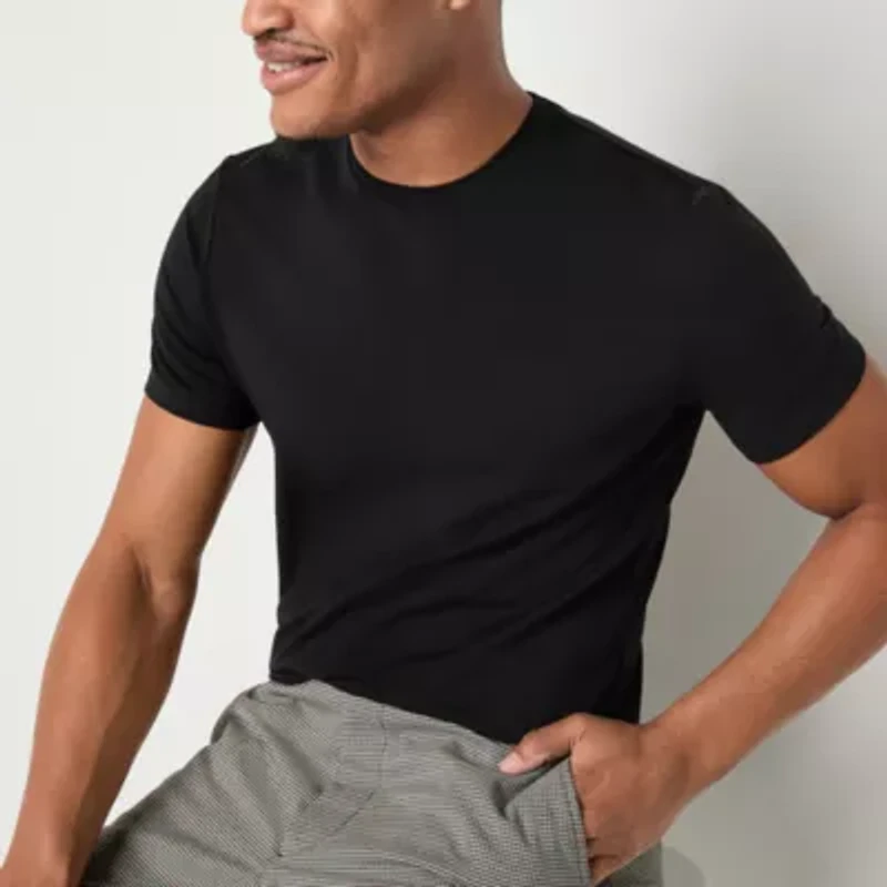 J. Ferrar Mens Short Sleeve Quick Dry T-Shirt