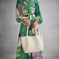 Worthington Woven Tote Bag