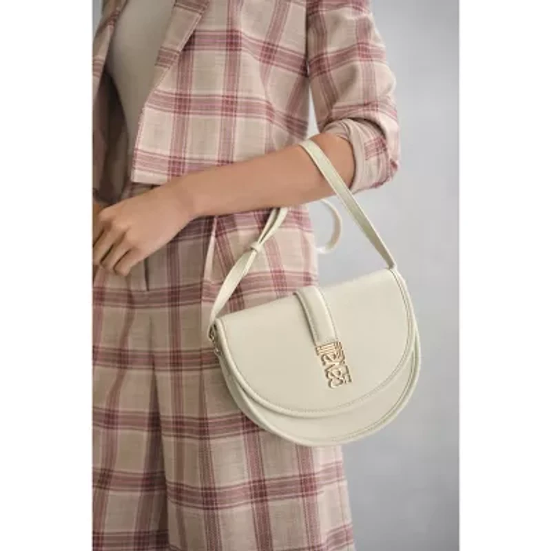 Cavalli Class Marina Saddle Flap Crossbody Bag