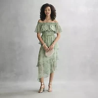 Gunne Sax by Jessica McClintock Staci Diamond Mesh Evening Bag