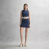 JS Jessica Simpson 1.5in Pearl Bridal 3pc Womens Belt