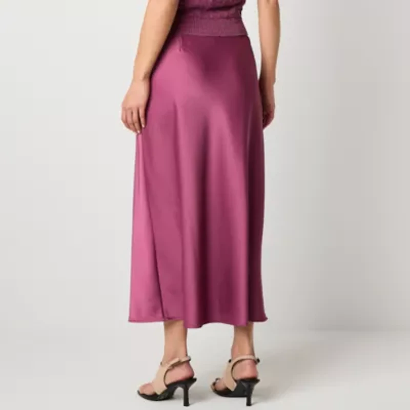 Worthington Womens Tall A-Line Skirt