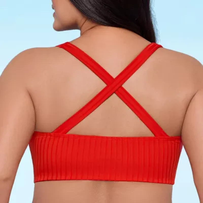 S3 Swim Womens Adjustable Straps Bralette Bikini Swimsuit Top