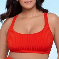 S3 Swim Womens Adjustable Straps Bralette Bikini Swimsuit Top