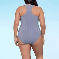 S3 Swim Womens High Neck One Piece Swimsuit