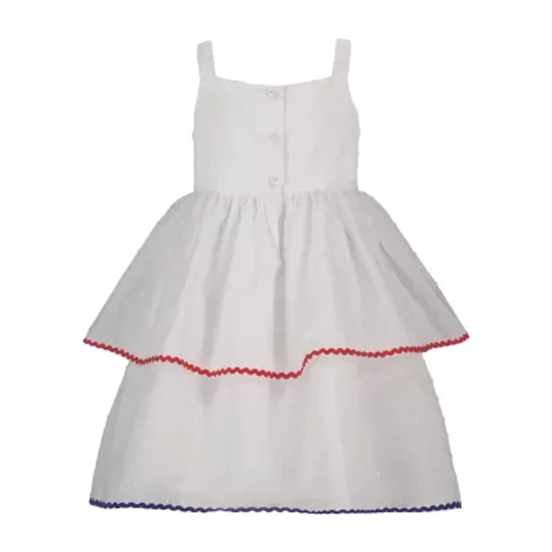 Blueberi Boulevard Toddler Girls Sleeveless Sundress