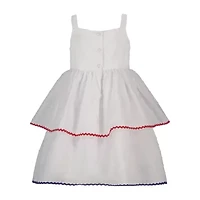 Blueberi Boulevard Toddler Girls Sleeveless Sundress