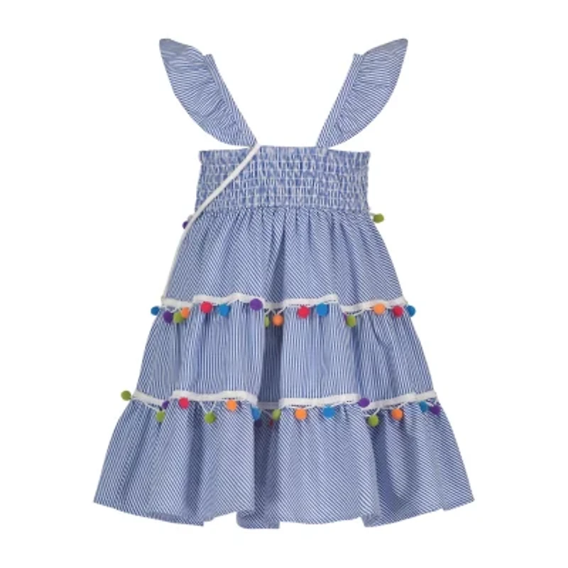 Blueberi Boulevard Toddler Girls Sleeveless Sundress